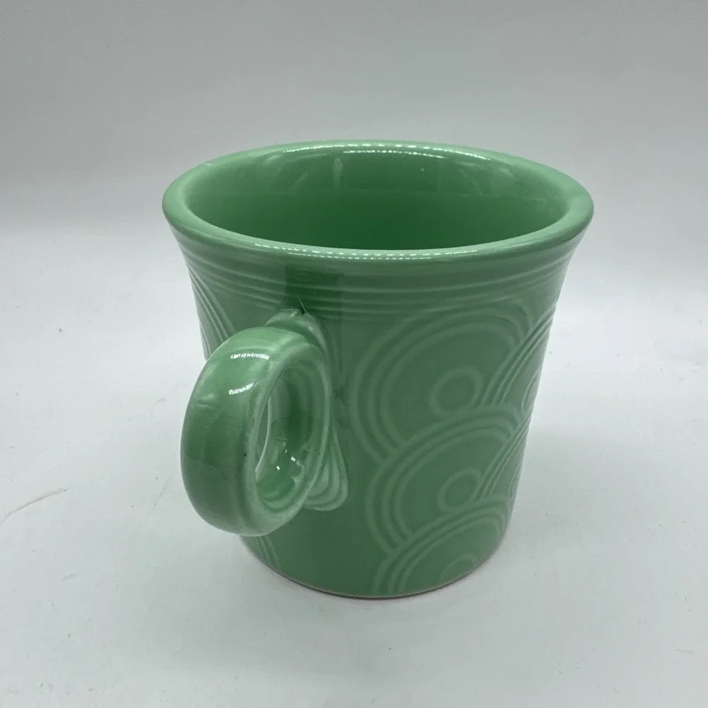 Fiesta Ring-Handled Fan/Horizon Mug SEAMIST